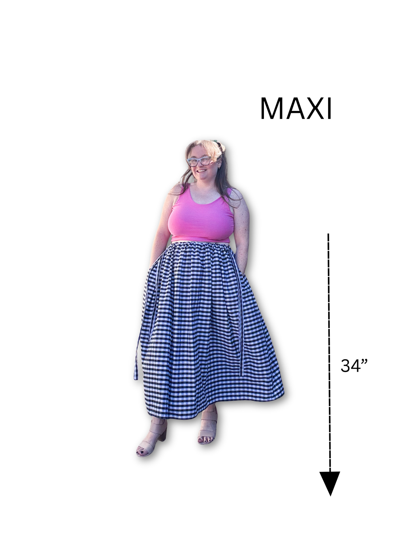 Adjustable Drawstring Skirt