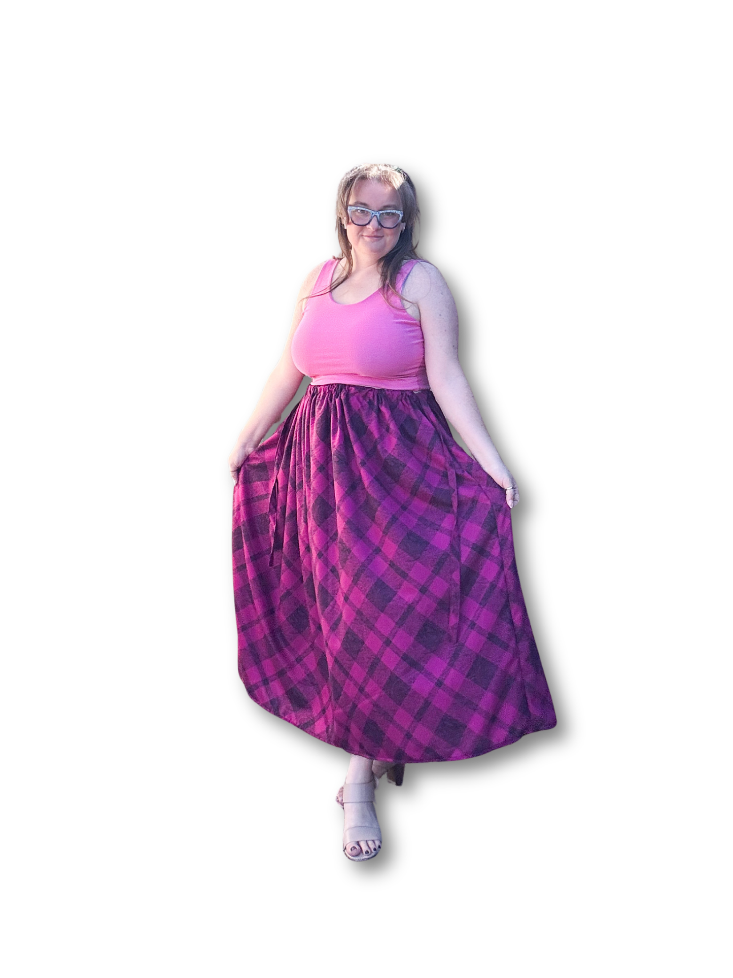 Adjustable Drawstring Skirt