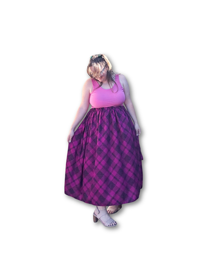 Adjustable Drawstring Skirt