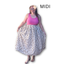 Adjustable Drawstring Skirt