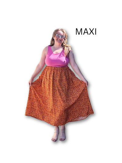 Adjustable Drawstring Skirt