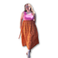 Adjustable Drawstring Skirt