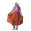 Adjustable Drawstring Skirt