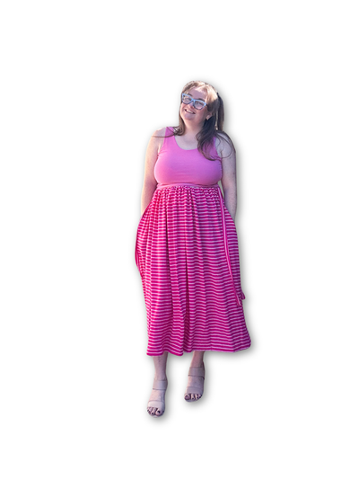 Adjustable Drawstring Skirt