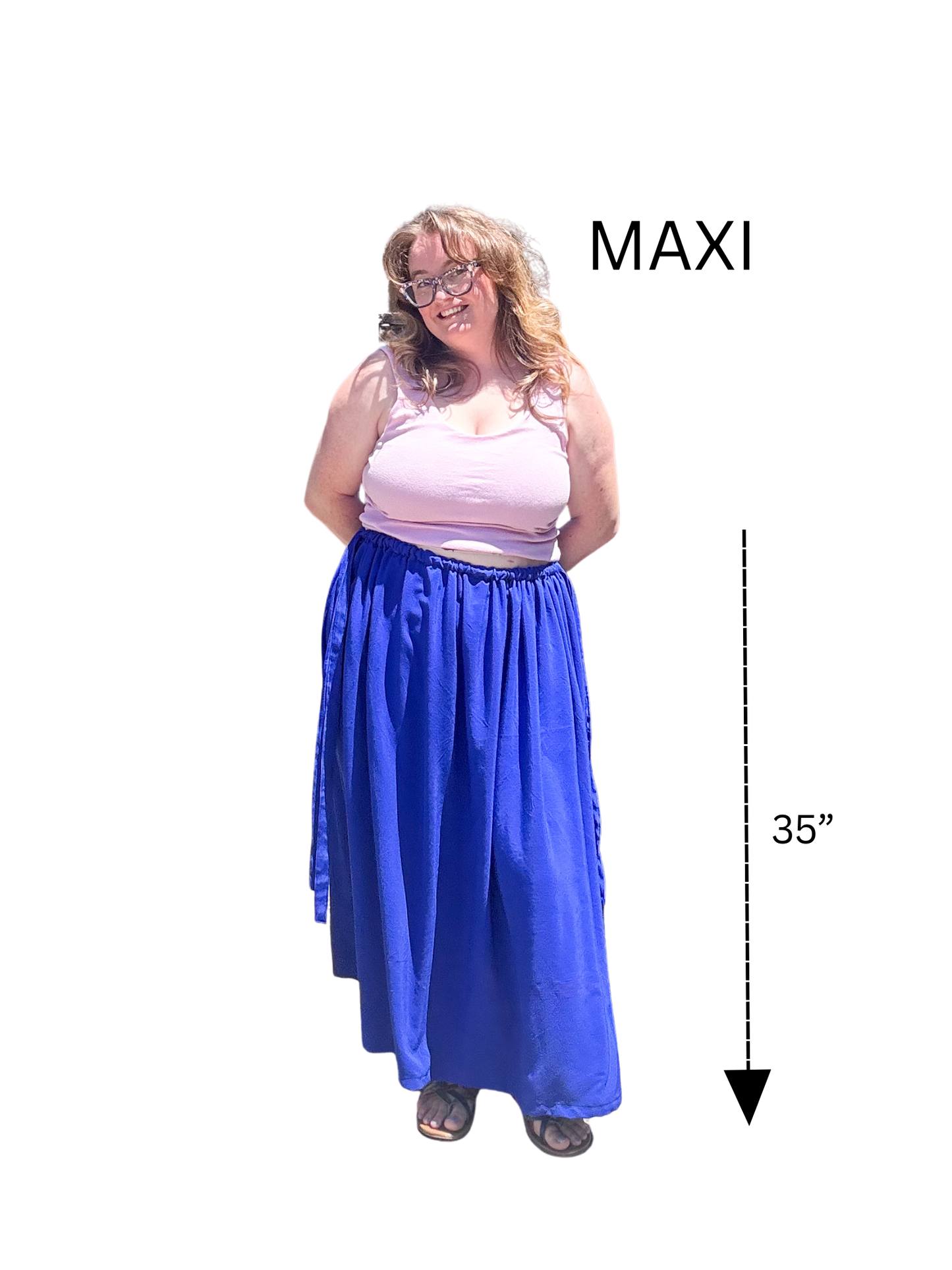 Adjustable Drawstring Skirt