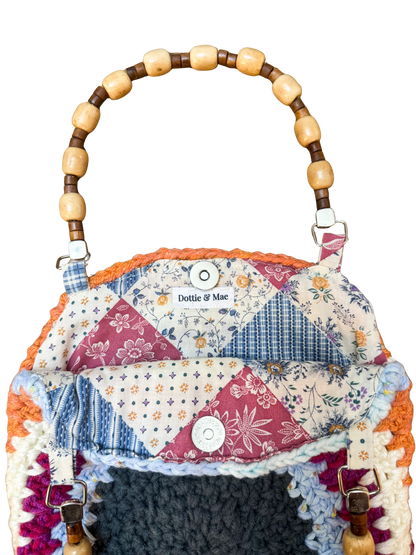 Upcycled Crochet Purse