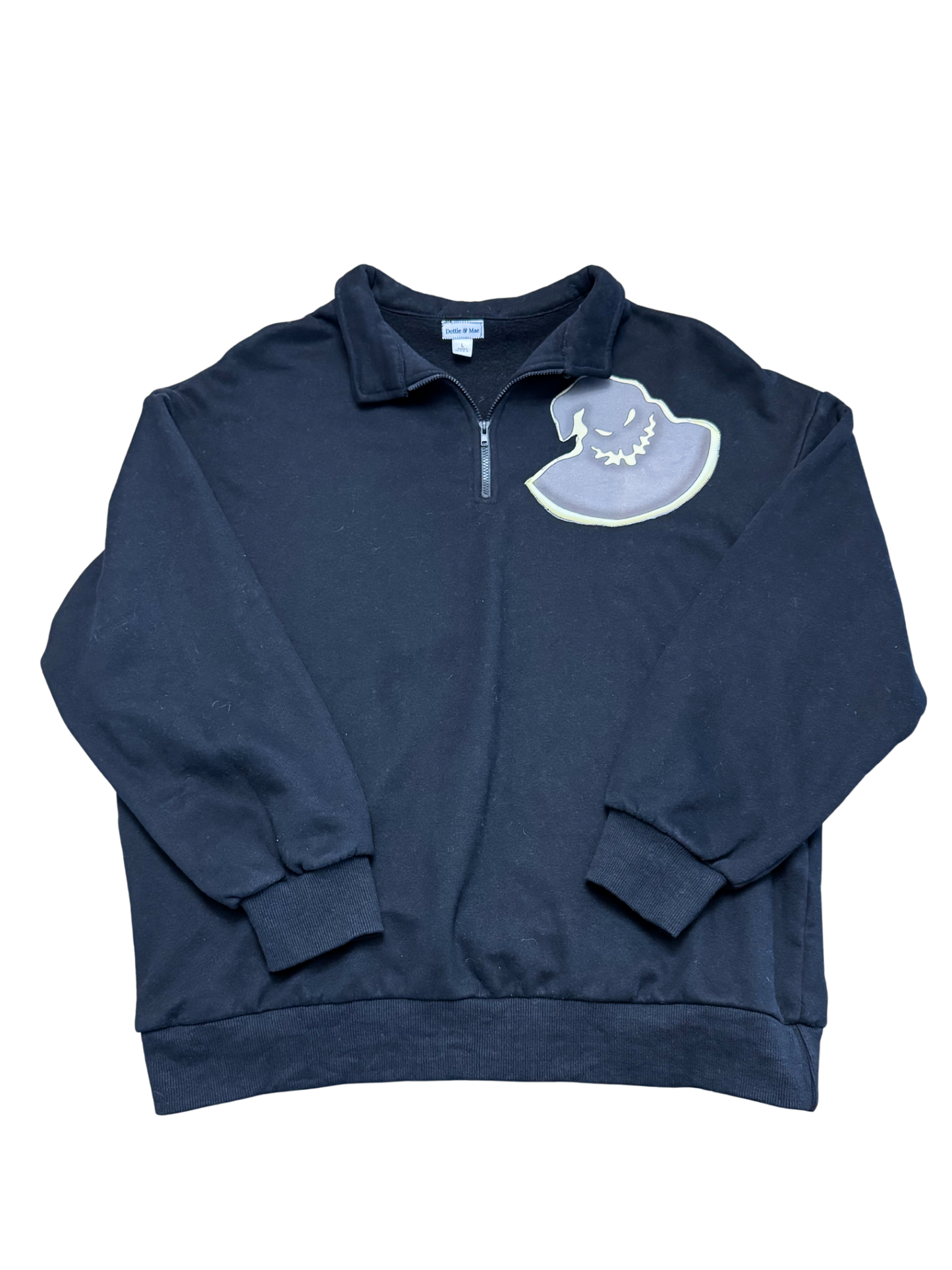 Appliqué Upcycled Sweatshirt