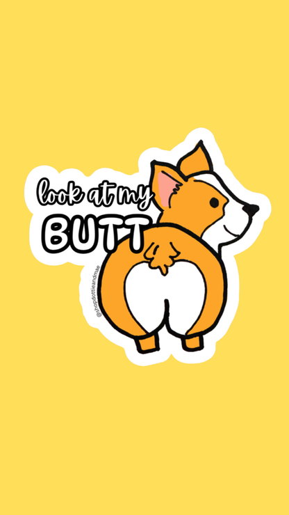Corgi Sticker