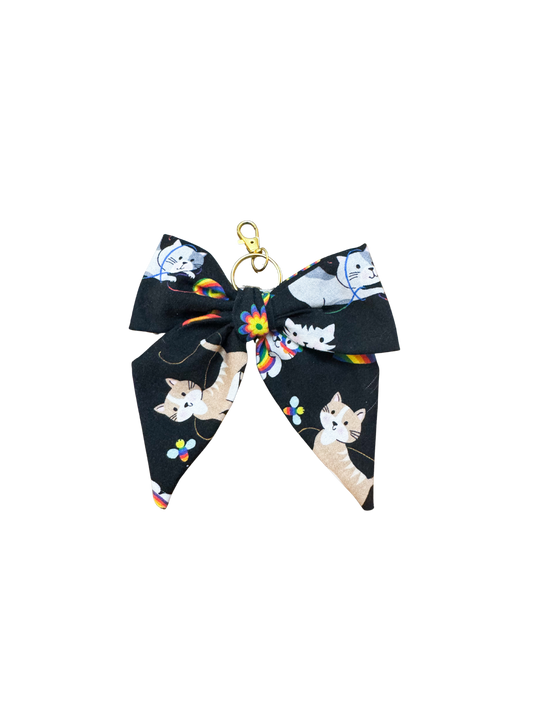 Sailor Bow Bag Clip / Keychain