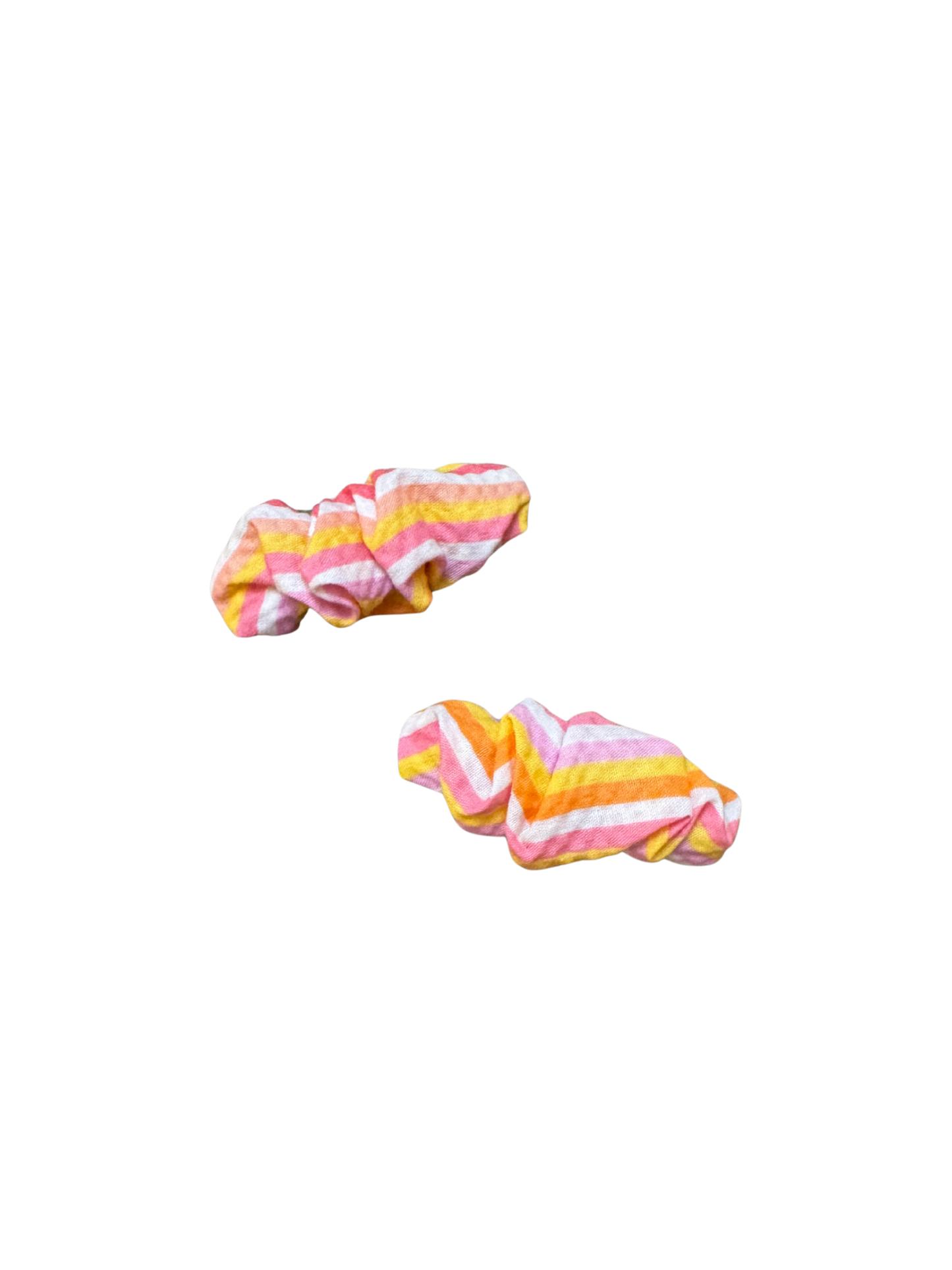 Scrunchie Barrette Pairs