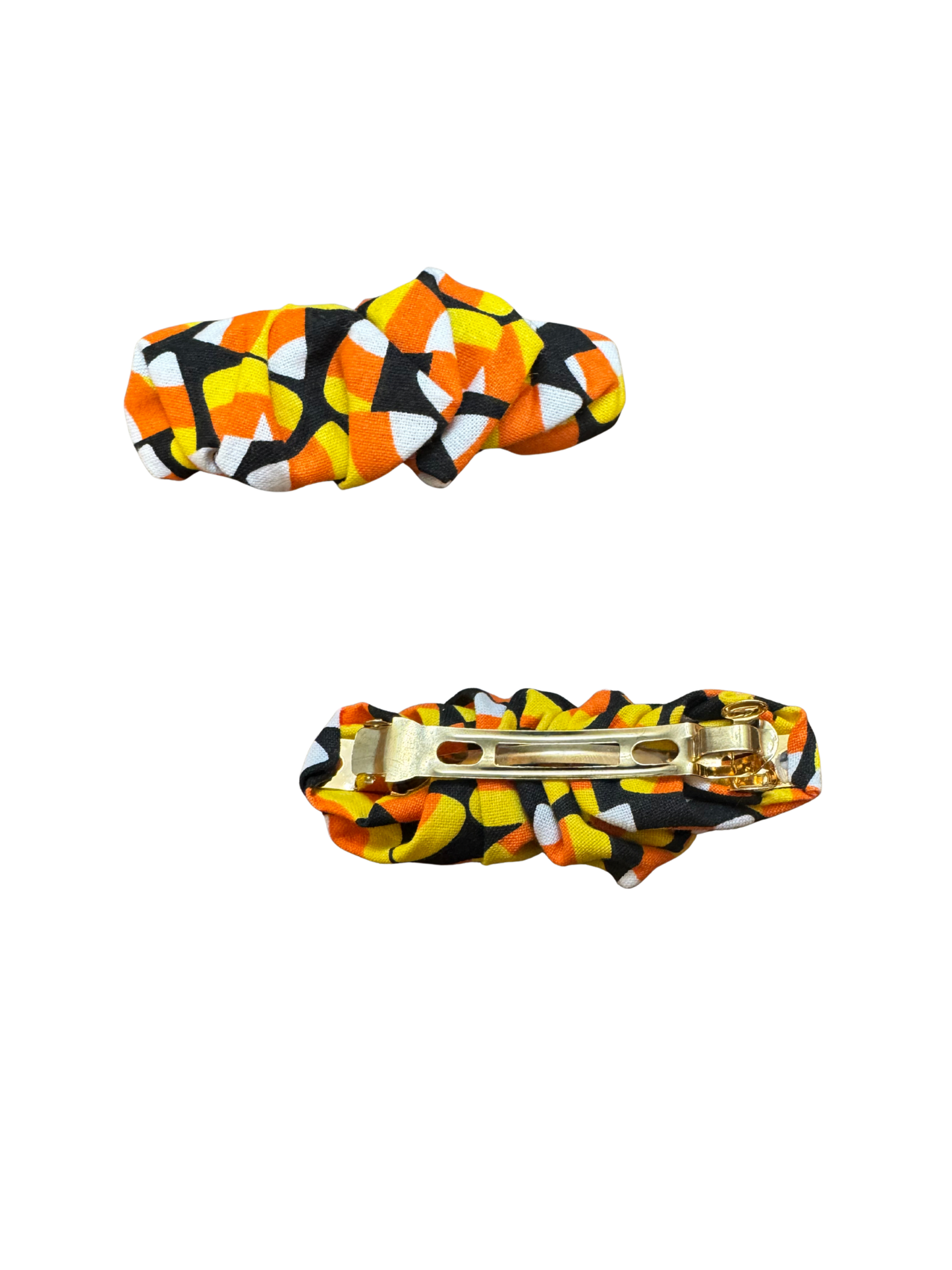 Scrunchie Barrette Pairs