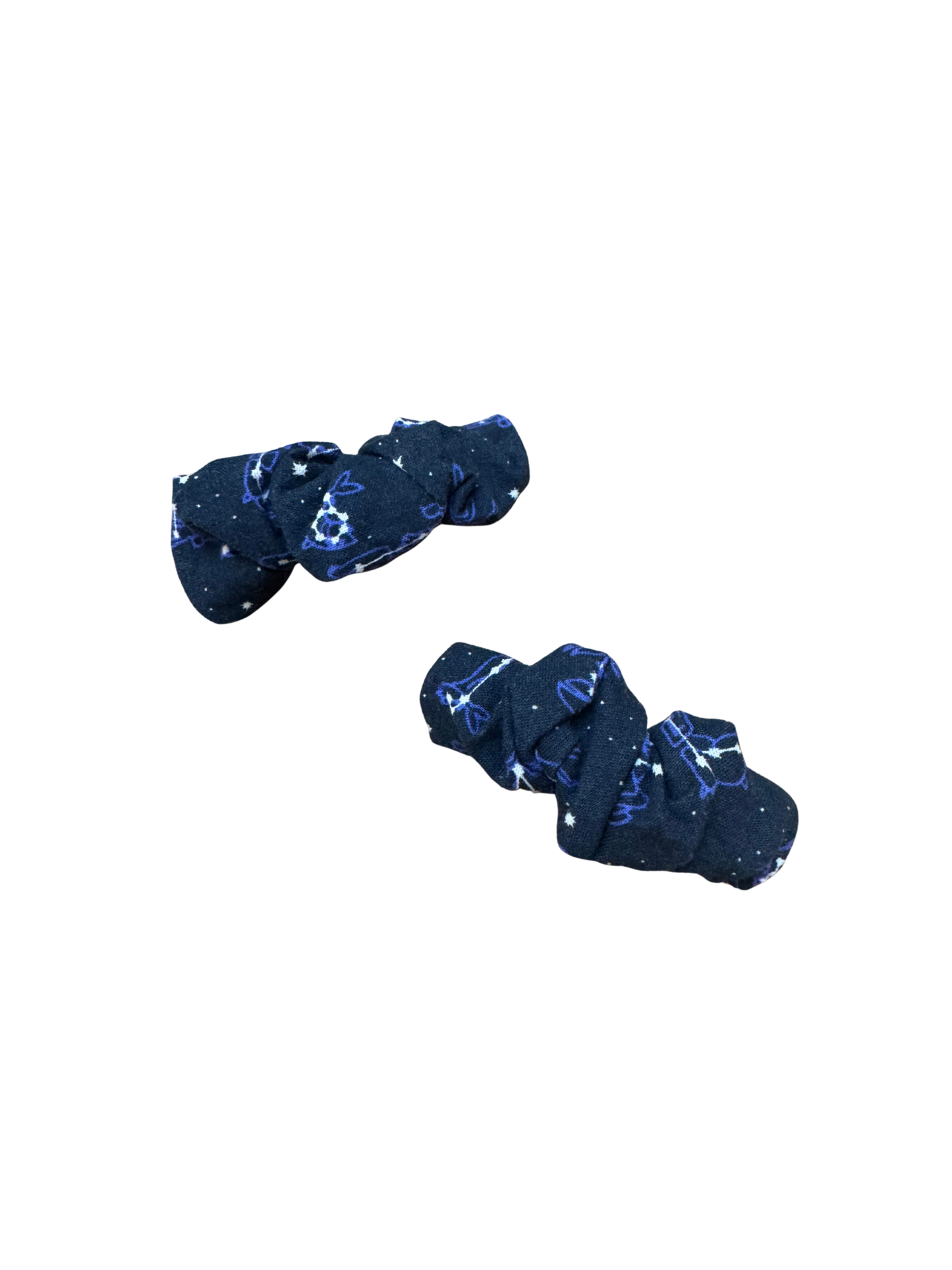 Scrunchie Barrette Pairs