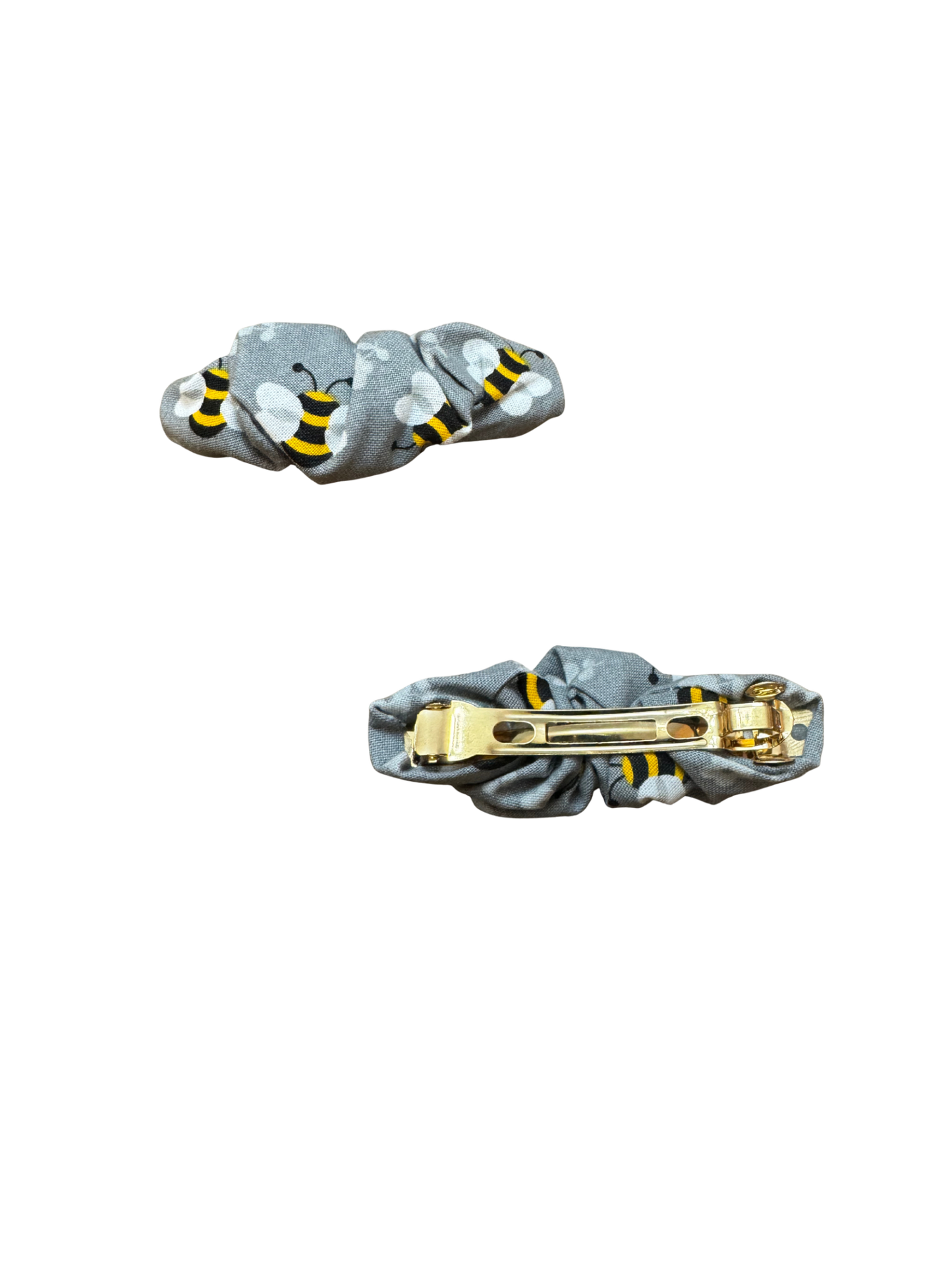 Scrunchie Barrette Pairs