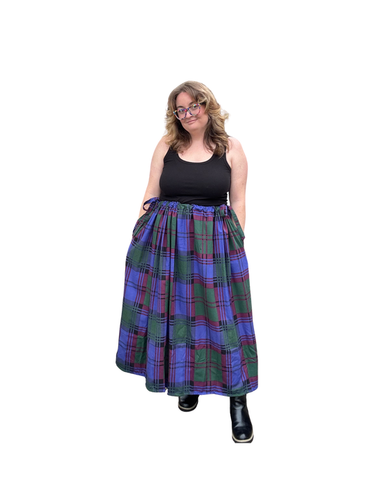Adjustable Drawstring Skirt