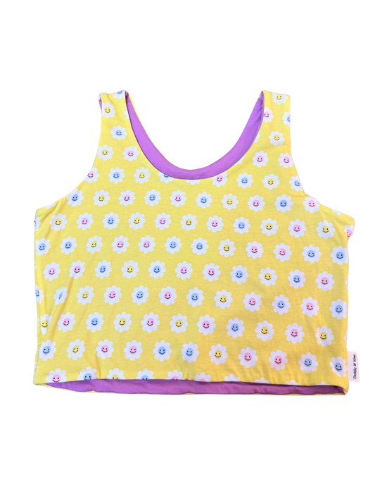 Reversible Cropped Tank Top