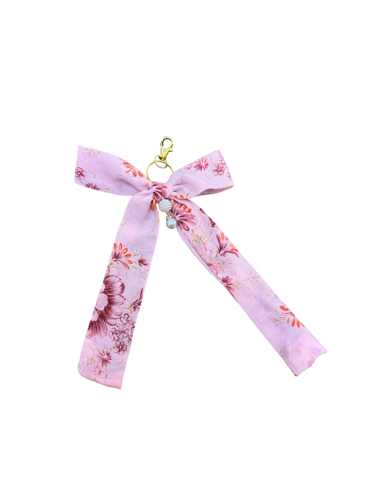 Extra-Long Bow Bag Charm